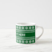 Personalized Christmas gift espresso coffee cup エスプレッソカップ (右)
