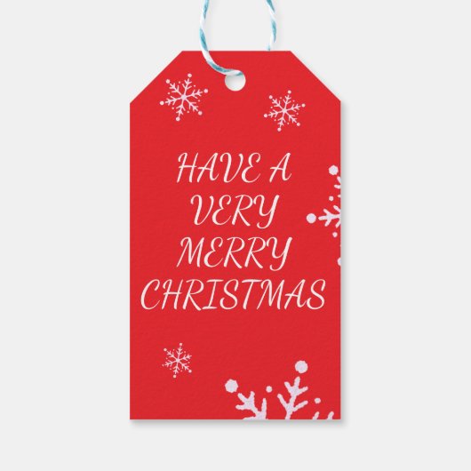 PERSONALIZED CHRISTMAS GIFT LABEL ギフトタグ (裏面)