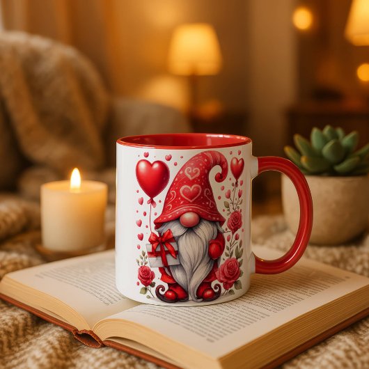 Personalized Christmas Gnome Mug  マグカップ