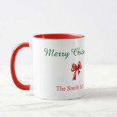 Personalized Christmas Gnome Mug  マグカップ (左)
