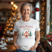 Personalized Christmas Grandma Shirt Gift Tシャツ