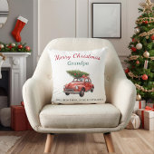 Personalized Christmas Grandpa Pillow Gift クッション