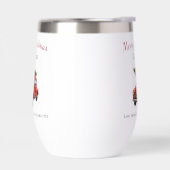 Personalized Christmas Grandpa Tumbler Gift (左面)