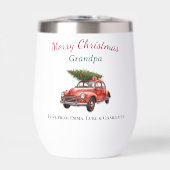 Personalized Christmas Grandpa Tumbler Gift (正面)