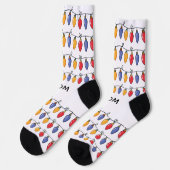 Personalized Christmas Lights   ソックス (左)