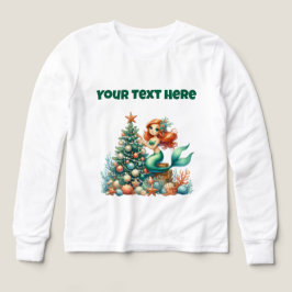 Personalized Christmas Mermaid Kids