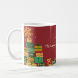 Personalized Christmas Mug – Cozy Holiday Design コーヒーマグカップ