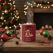 Personalized Christmas Mug | Custom Name Holiday  マグカップ