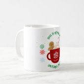 Personalized Christmas Mug | This Is My Mug of Chr コーヒーマグカップ (正面左)