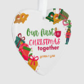 Personalized Christmas Ornament オーナメント (正面)
