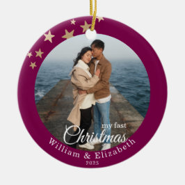 Personalized Christmas Ornament セラミックオーナメント