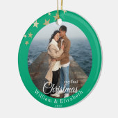 Personalized Christmas Ornament セラミックオーナメント (左)