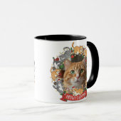 Personalized Christmas Pet Mug マグカップ (正面右)