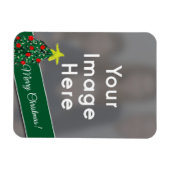 Personalized Christmas Photo マグネット (横)