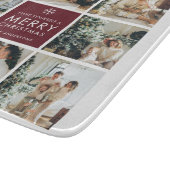 Personalized Christmas Photo Collage  カッティングボード (角)