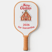 Personalized Christmas Pickleball Paddle for mom ピックルボールラケット (裏面)
