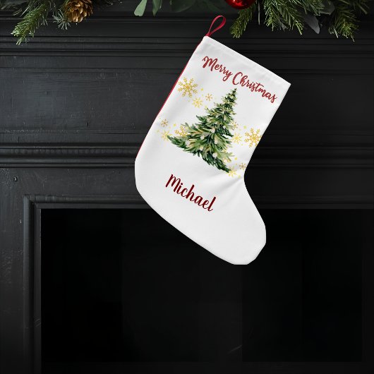 Personalized Christmas Stocking スモールクリスマスストッキング