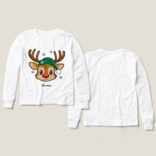 Personalized Christmas Sweater Cozy Family (デザイン 正面＆背面)