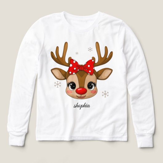 Personalized Christmas Sweater Custom Name Holiday (デザイン正面)