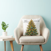 Personalized Christmas Tree   クッション (椅子)