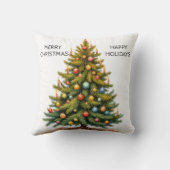 Personalized Christmas Tree   クッション (裏面)