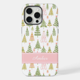 Personalized Christmas Tree Phone Case iPhone 15 Pro Maxケース