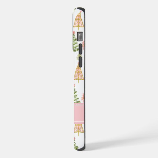 Personalized Christmas Tree Phone Case iPhoneケース (左側面)