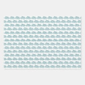 Personalized Christmas Wrapping Paper Sheets ラッピングペーパーシート (正面2)