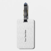 Personalized Christopher Japanese Kanji Name Desig ラゲッジタグ (裏面縦)