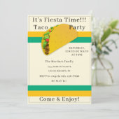 Personalized Cinco de Mayo Taco Party Invitation 招待状 (スタンド正面)