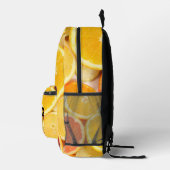 Personalized Citrus Backpack | Fresh Fruits Kids プリントバックパック (右)