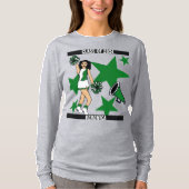 Personalized Class of Cheer Shirt Green 2 Tシャツ (正面)