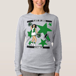 Personalized Class of Cheer Shirt Green 2 Tシャツ