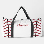 Personalized Classic Baseball Duffel Bag ダッフルバッグ (正面)
