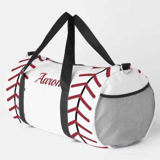 Personalized Classic Baseball Duffel Bag ダッフルバッグ (右コーナー)