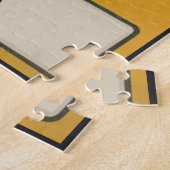 Personalized Classic Vintage Motorbike Collector   ジグソーパズル (側面)