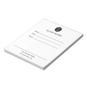 Personalized Client Notes Notepad ノートパッド (回転)