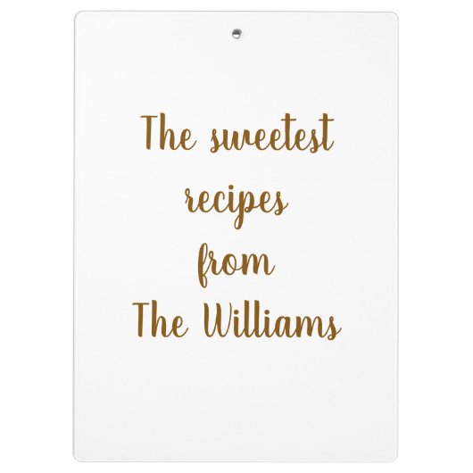 Personalized Clipboard クリップボード (裏面)