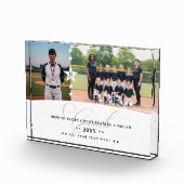 Personalized Coach Appreciation Gift Team Photos フォトブロック (右)