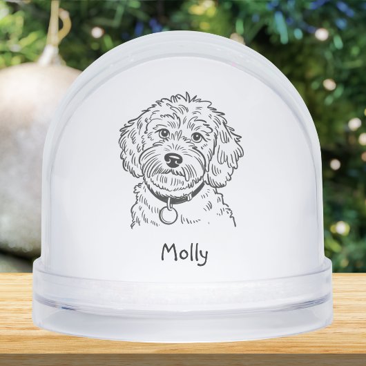 Personalized Cockapoo Dog Christmas