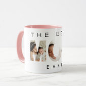 Personalized Coffee Cup Gift for Mom Dad Family, E マグカップ (正面左)