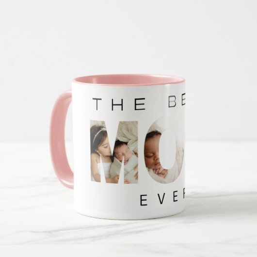 Personalized Coffee Cup Gift for Mom Dad Family, E マグカップ (正面左)
