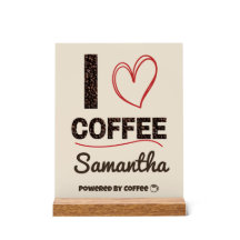 Personalized Coffee Lover Powered by Coffee Gift