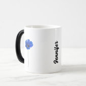 Personalized coffee mug | Custom name mug  モーフィングマグカップ (正面左)