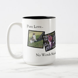 Personalized Coffee Mug for Animal Lovers ツートーンマグカップ