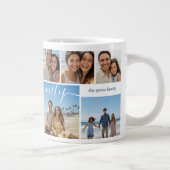 Personalized Coffee Mug with Family Memories ジャンボコーヒーマグカップ (右)