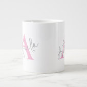 Personalized coffee mug with name ジャンボコーヒーマグカップ (正面)