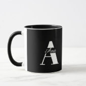 Personalized coffee mug with name マグカップ (左)