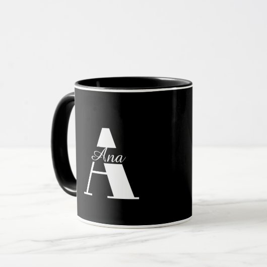 Personalized coffee mug with name マグカップ (正面左)