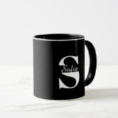 Personalized coffee mug with name マグカップ (正面右)